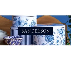 SAN4146 Blue and White cake tins